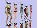 Musketeer Hats (female)